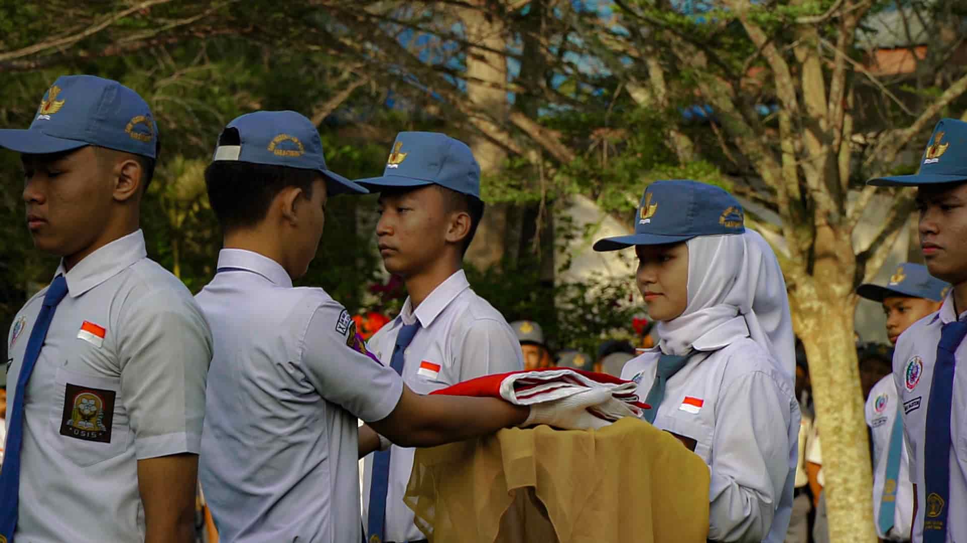 Kolaborasi Hebat Warnai Upacara Senin, 28 Juli 2025 di SMK Negeri 1 Air Putih